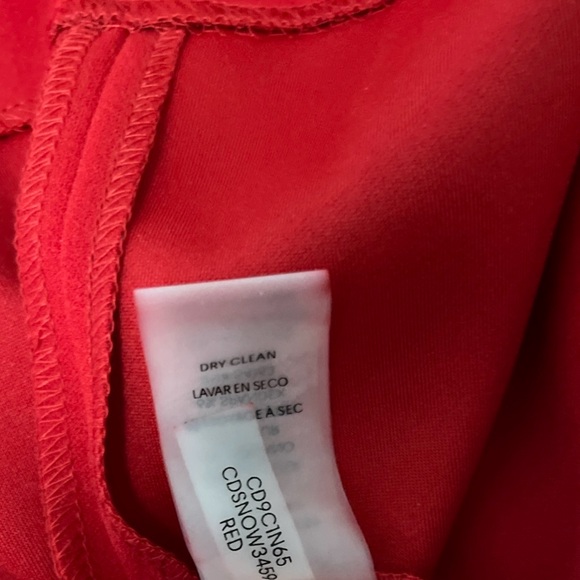 Calvin Klein Mock Neck Bow Sheath Dress - Picture 8 of 9